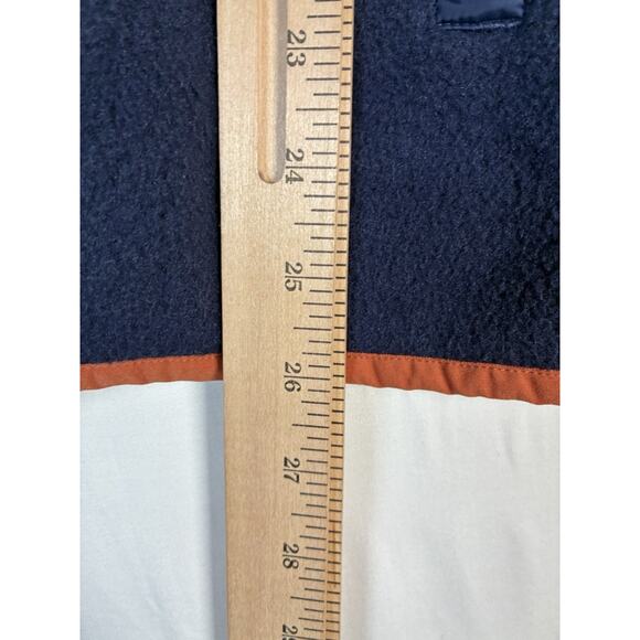 Cotopaxi Teca Fleece Jacket Men’s Medium Navy Blue Striped Full Zip Outdoor - Picture 9 of 9